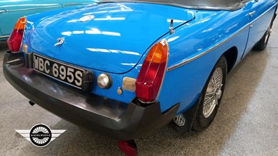 Lot 106 - 1978 MG B