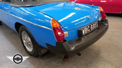 Lot 106 - 1978 MG B