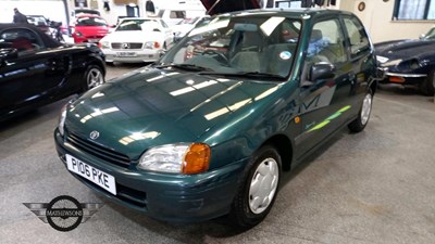 Lot 21 - 1996 TOYOTA STARLET SPORTIF - ALL PROCEEDS TO CHARITY