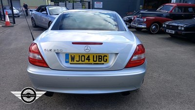 Lot 66 - 2004 MERCEDES SLK 200 KOMPRESSOR AUTO