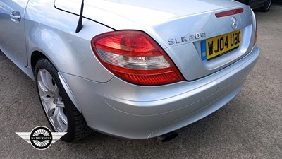 Lot 66 - 2004 MERCEDES SLK 200 KOMPRESSOR AUTO