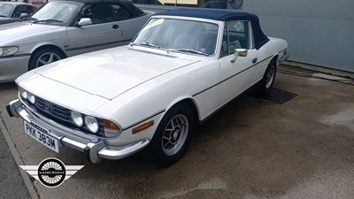 Lot 136 - 1974 TRIUMPH STAG