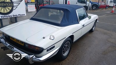 Lot 136 - 1974 TRIUMPH STAG