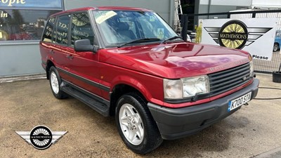 Lot 848 - 1998 LAND ROVER RANGE ROVER 2.5 DSE AUTO