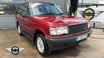 Lot 848 - 1998 LAND ROVER RANGE ROVER 2.5 DSE AUTO