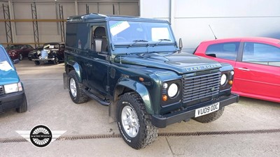 Lot 112 - 2009 LAND ROVER DEFENDER 90 COUNTY HT SWB