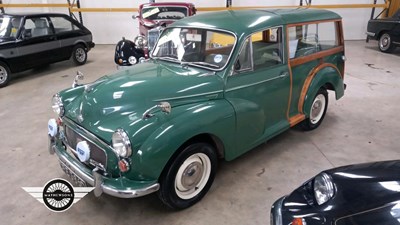 Lot 156 - 1966 MORRIS MINOR 1000