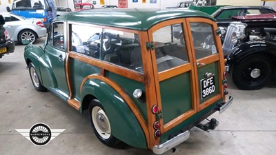 Lot 156 - 1966 MORRIS MINOR 1000