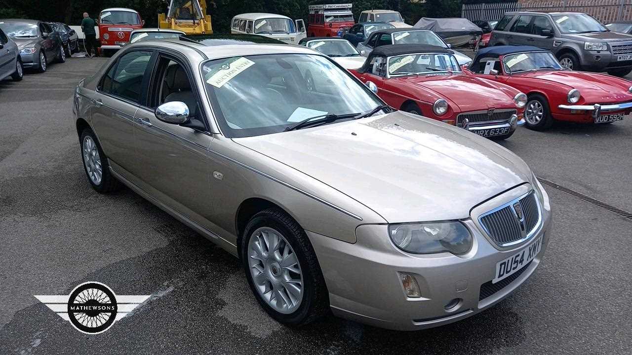 Lot 158 - 2004 ROVER 75 CONNOISSEUR SE V6 AUTO