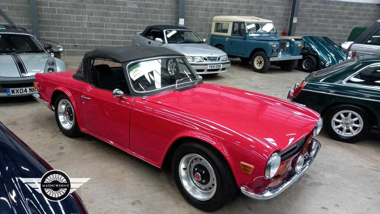 Lot 738 - 1972 TRIUMPH TR6