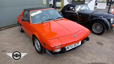 Lot 164 - 1983 FIAT X1/9