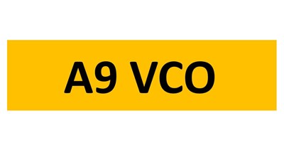 Lot 3-16 - REGISTRATION ON RETENTION - A9 VCO