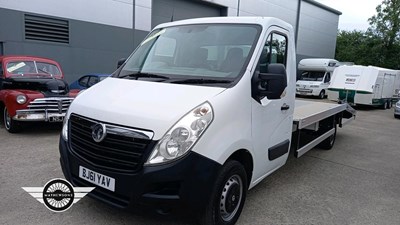 Lot 166 - 2012 VAUXHALL MOVANO F3500 L2H1 CDTI