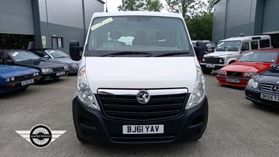 Lot 166 - 2012 VAUXHALL MOVANO F3500 L2H1 CDTI