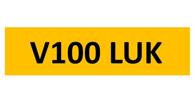 Lot 7-16 - REGISTRATION ON RETENTION - V100 LUK