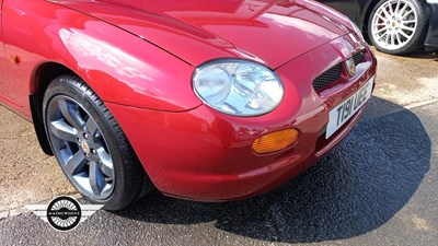 Lot 172 - 1998 MG MGF