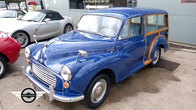 Lot 894 - 1963 MORRIS MINOR TRAVELLER