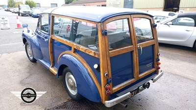 Lot 894 - 1963 MORRIS MINOR TRAVELLER