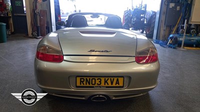 Lot 33 - 2003 PORSCHE BOXSTER