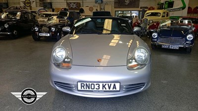 Lot 33 - 2003 PORSCHE BOXSTER