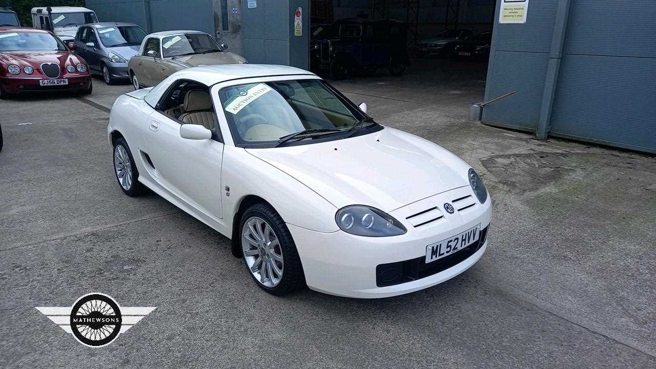 Lot 63 - 2002 MG TF STEPSPEED