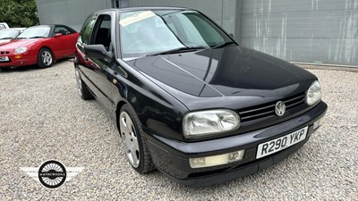 Lot 202 - 1997 VOLKSWAGEN GOLF VR6 HIGHLINE AUTO