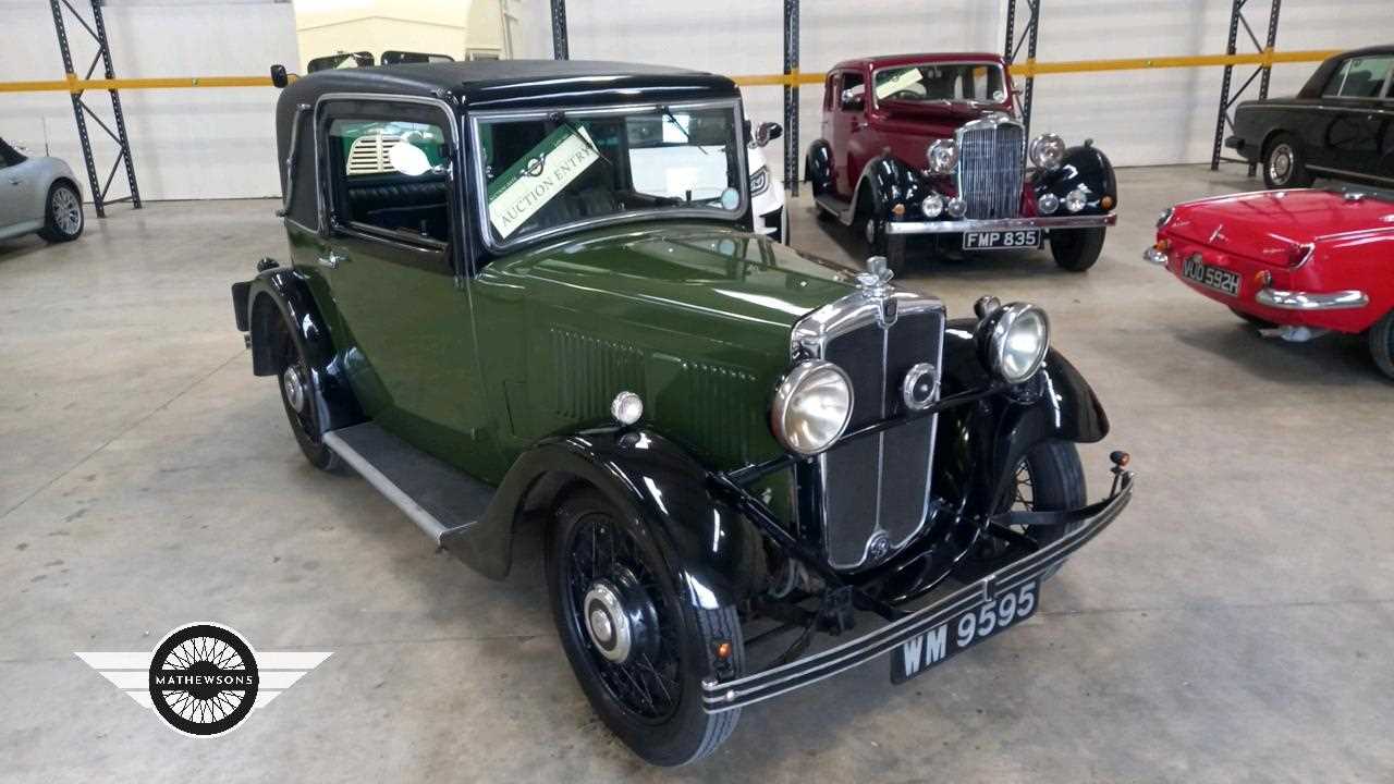 Lot 222 - 1933 MORRIS 10/4