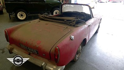 Lot 648 - 1964 SUNBEAM ALPINE MKS I TO IV