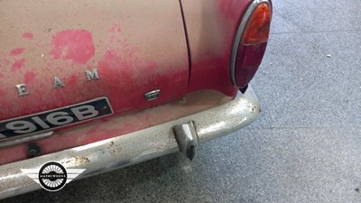 Lot 648 - 1964 SUNBEAM ALPINE MKS I TO IV