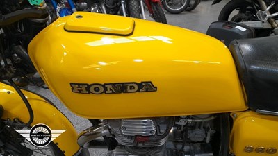 Lot 274 - 1976 HONDA 360 T