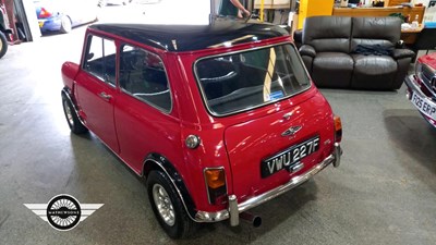 Lot 282 - 1968 MORRIS MINI COOPER