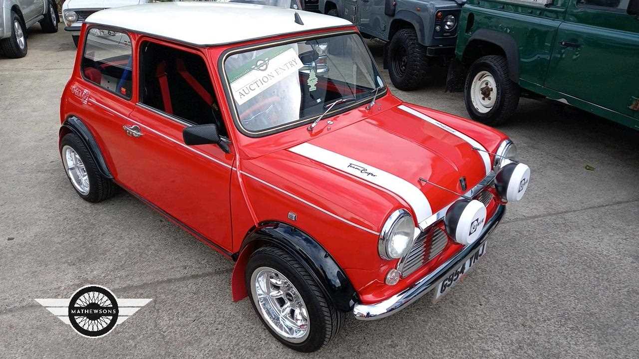 Lot 598 - 1990 ROVER MINI RACG FLAME CHECKMATE