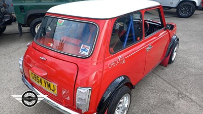 Lot 598 - 1990 ROVER MINI RACG FLAME CHECKMATE