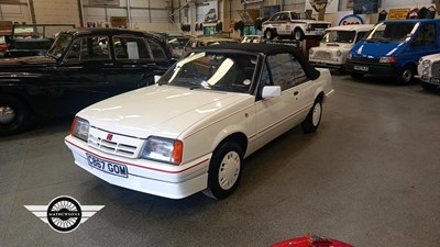 Lot 66 - 1986 VAUXHALL CAVALIER 1.8 CABRIO AUT