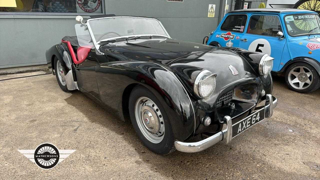 Click for high resolution Lot 57 - 1955 TRIUMPH TR2