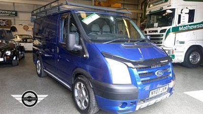 Lot 806 - 2007 FORD TRANSIT SPORT 260TDCI SWB