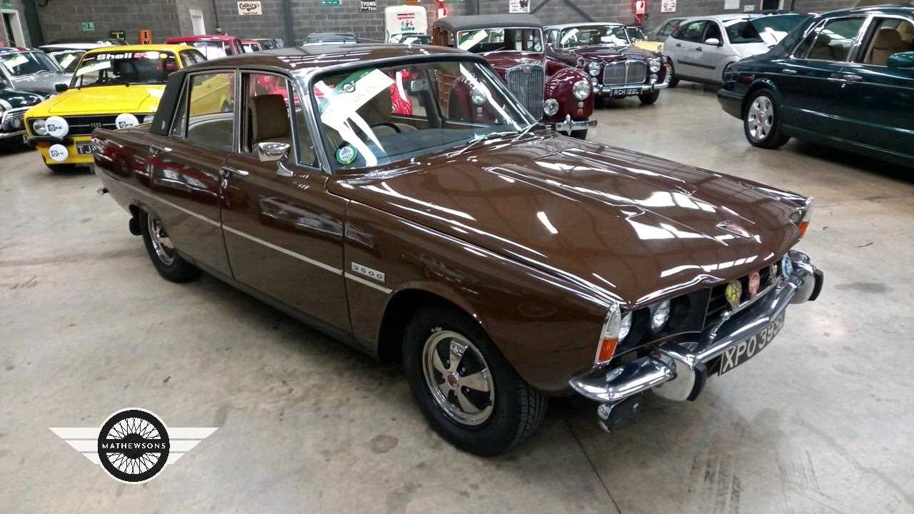 Lot 568 - 1972 ROVER 3500 AUTO