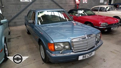 Lot 538 - 1989 MERCEDES 500 SEL AUTO