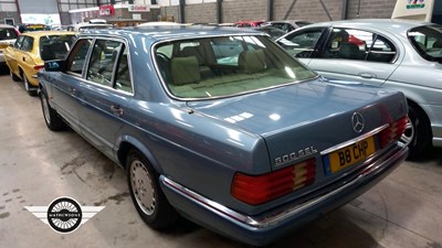 Lot 364 - 1989 MERCEDES 500 SEL AUTO