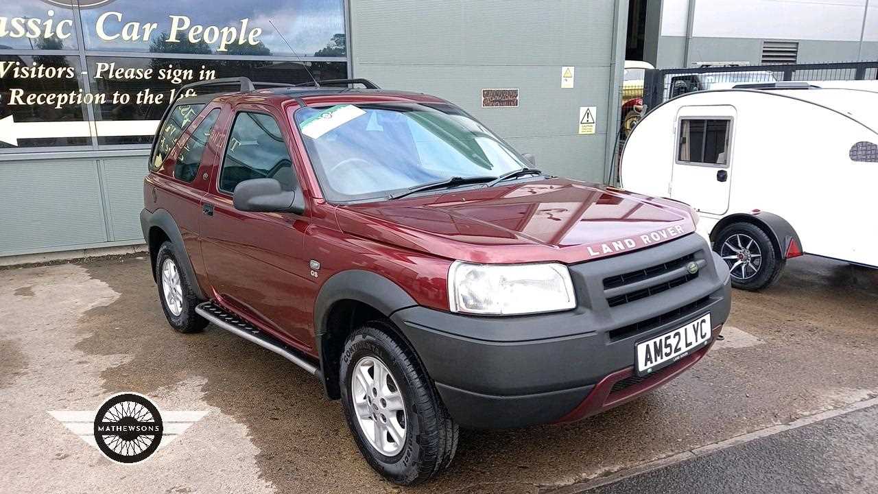 Lot 394 - 2002 LAND ROVER FREELANDER