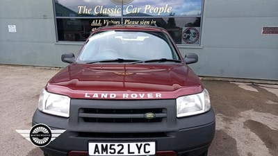 Lot 394 - 2002 LAND ROVER FREELANDER