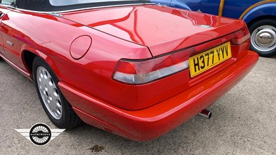 Lot 400 - 1991 ALFA ROMEO SPIDER