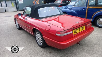 Lot 400 - 1991 ALFA ROMEO SPIDER