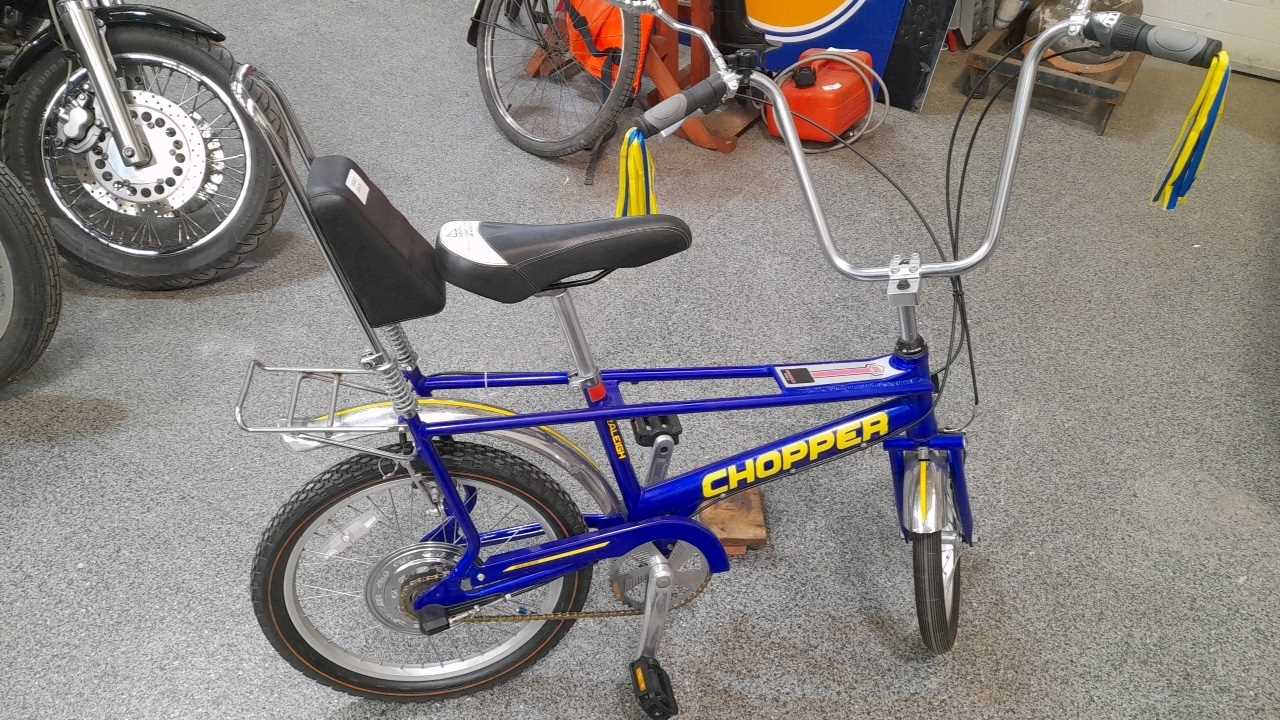 Lot 607 - MK3 RALEIGH CHOPPER METALIC BLUE SF40666785