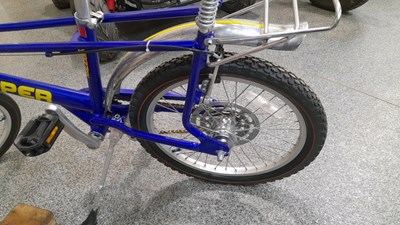 Lot 607 - MK3 RALEIGH CHOPPER METALIC BLUE SF40666785