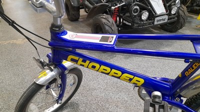 Lot 607 - MK3 RALEIGH CHOPPER METALIC BLUE SF40666785