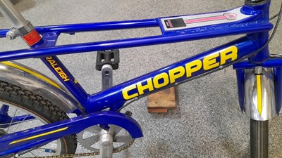 Lot 607 - MK3 RALEIGH CHOPPER METALIC BLUE SF40666785