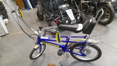 Lot 607 - MK3 RALEIGH CHOPPER METALIC BLUE SF40666785