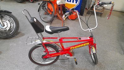 Lot 671 - MK3 RALEIGH CHOPPER RED SF40305062