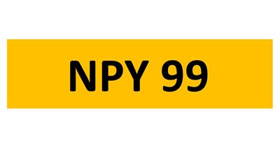 Lot 10-16 - REGISTRATION ON RETENTION - NPY 99